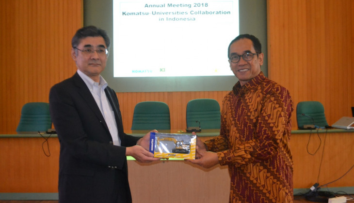 UGM dan Komatsu Lakukan Riset Bersama