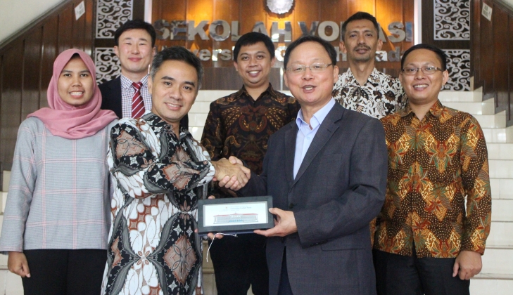 Sekolah Vokasi UGM Jajaki Kerja Sama Pendidikan dengan Gyeongsang National University