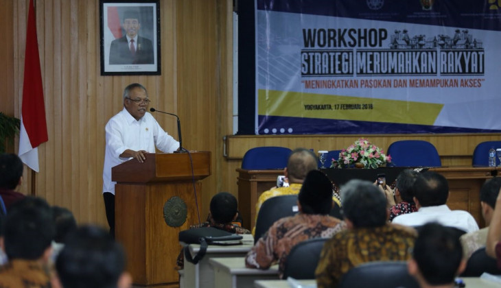 Menteri PUPR Gandeng Akademisi Atasi Persoalan Pasokan Perumahan