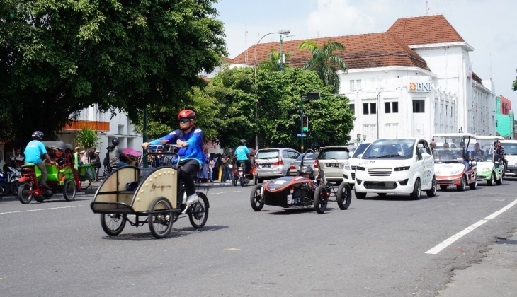  Mobil  Listrik  UGM Keliling Yogyakarta  Universitas Gadjah 