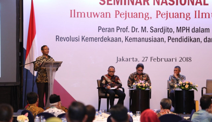 Mahfud: Sardjito Layak Dikukuhkan Sebagai Pahlawan Nasional