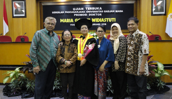 Earning Doctorate for Research in Jawbones of Javanese Women