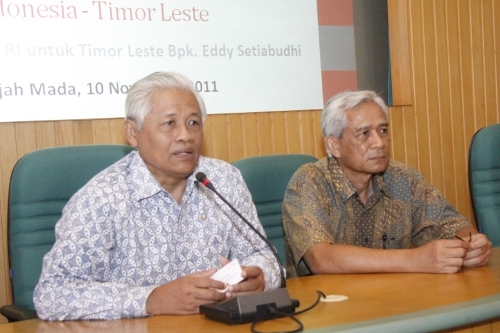UGM Terima Kunjungan Dubes RI Untuk Timor Leste