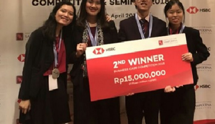 Tim UGM Raih Gelar 2nd Winner di HSBC Business Case Competition 2018