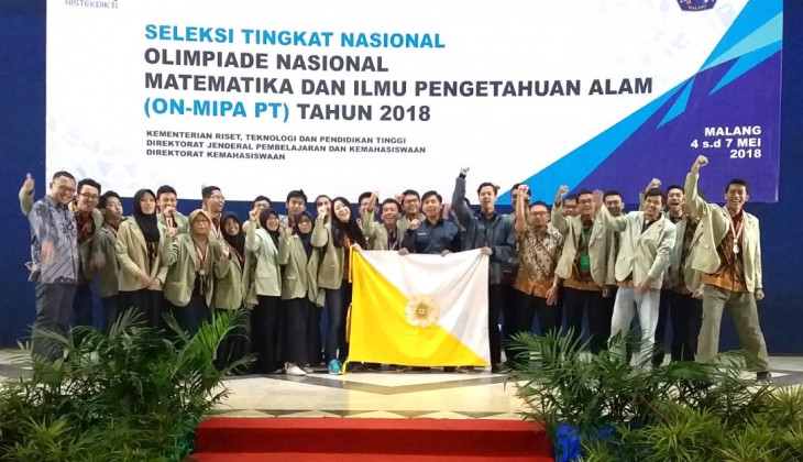 UGM Borong 15 Medali ON MIPA 2018