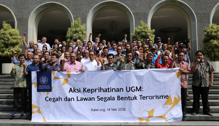 Civitas Akademika UGM Bersatu Lawan Terorisme
