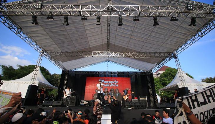 Konser  Indonesia  Damai Memperingati Hari Lahir Pancasila