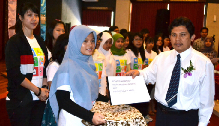 Dukung Percepatan MDGs, Mahasiswa Sampaikan Deklarasi Youth Millenium Drive