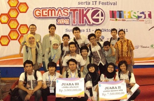 UGM Raih Perak dan Perunggu pada Gemastik 4 2011
