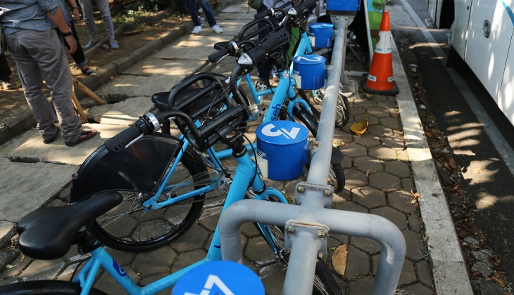Menjajal Fasilitas Penyewaan Sepeda Boseh di Bandung
