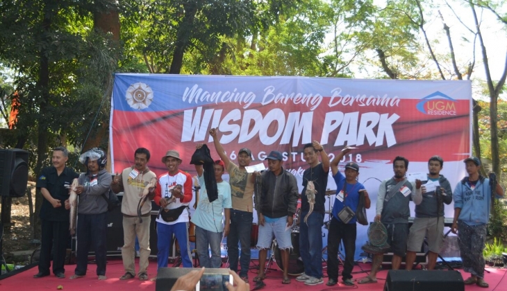 Wisdom Park UGM Selenggarakan Mancing Bersama dalam Rangka Kemerdekaan Indonesia