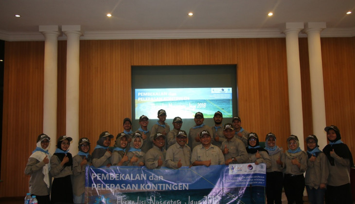 Kemenko Kemaritiman Lepas Tim Ekspedisi Nusantara Jaya 2018 UGM ke Pulau Sabu Raijua