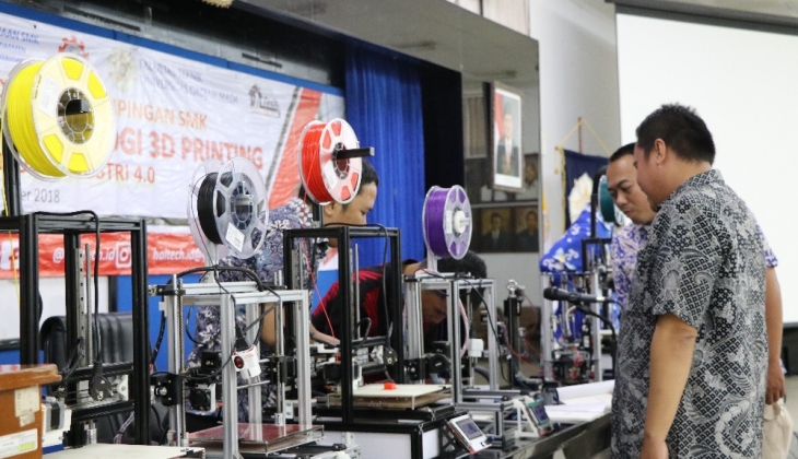 50 Guru SMK se-Indonesia Ikuti Pelatihan 3D Printing di UGM   