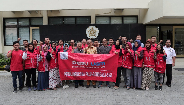 UGM Kembali Kirim Relawan ke Palu