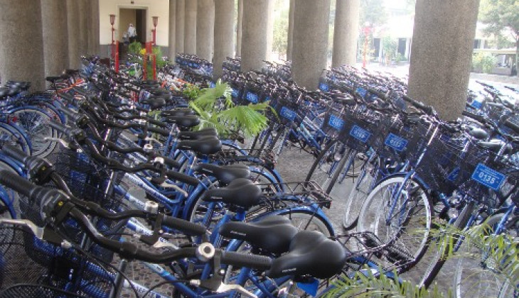Wujudkan Transportasi Internal Ramah Lingkungan, UGM Operasikan Sepeda Kampus