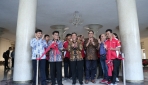 Rektor UGM Lepas Tim Semar UGM Menuju Kontes Mobil Hemat Energi 2018