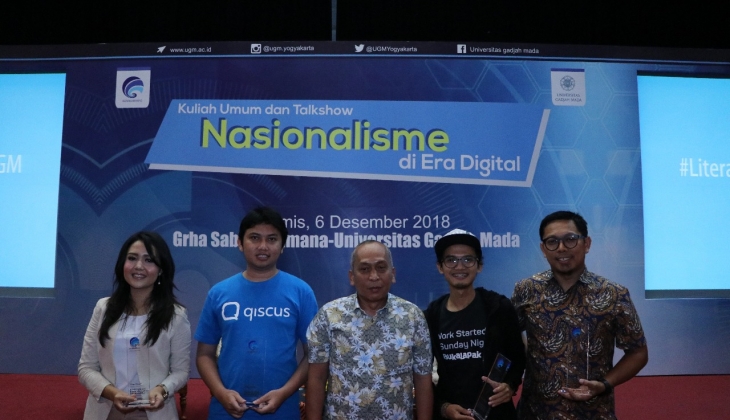 UGM dan Kemkominfo Selenggarakan Kuliah Umum Nasionalisme di Era Digital