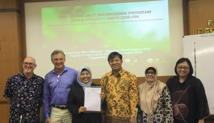 Fakultas Pertanian UGM mengadakan kegiatan ACIAR Project