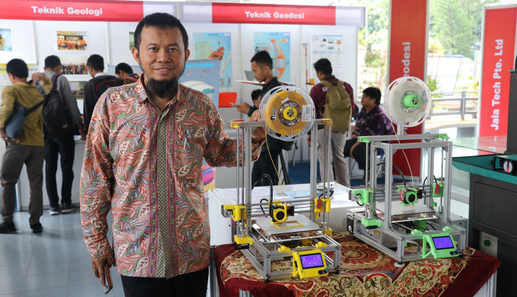 Dosen UGM Pelopor Printer 3D di Indonesia