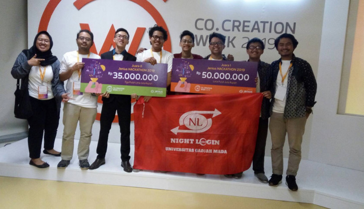 Mahasiswa UGM Juarai Hackathon Co Creation Week