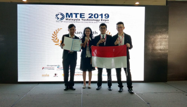 Mahasiswa UGM Raih Perunggu dari Malaysia Techonolgy Expo 2019