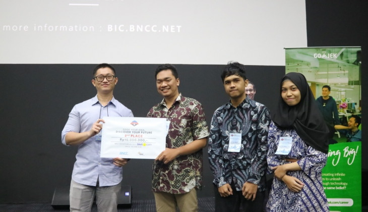 Mahasiswa UGM Juara Kompetisi Hackathon BNCC 2.0 with Tiket.com 2019