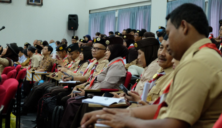 UGM dan Gerakan Pramuka Bersinergi Menjadi Benteng Pancasila