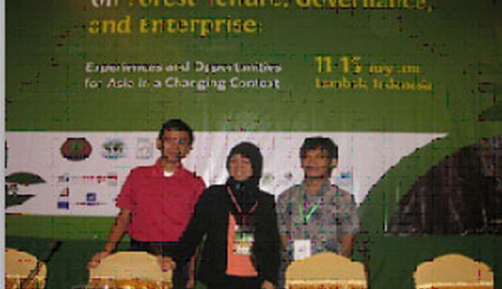 Mahasiswa Kehutanan UGM Ikuti 'The International Conference on Forest Tenure, Governance, and Enterprise 2011'