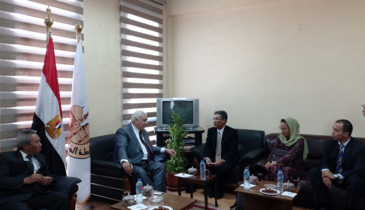 Rektor UGM Kunjungi Liga Universitas Islam Kairo