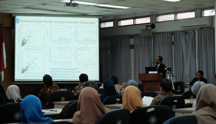 Mahasiswa Doktoral UGM Kembangkan Model Peramalan Hujan Jangka Pendek