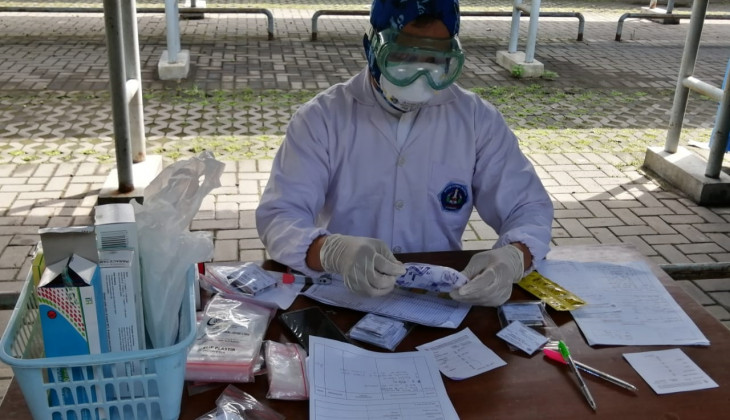 Tanggapi Pandemi Covid-19 Klinik Korpagama UGM Lakukan Screening Pasien