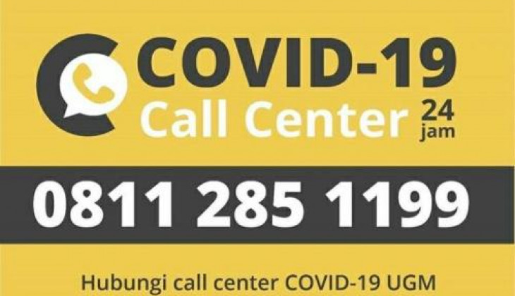UGM Buka Layanan Call Center Covid-19 