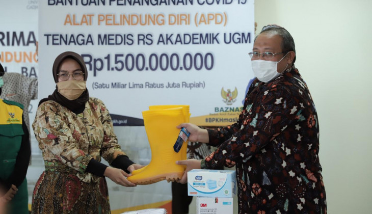 RSA UGM Terima Bantuan APD Senilai 1,5 Miliar