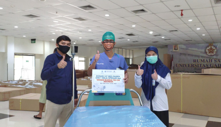 RSA UGM Terima Bantuan 107 Bed untuk Pasien Covid-19