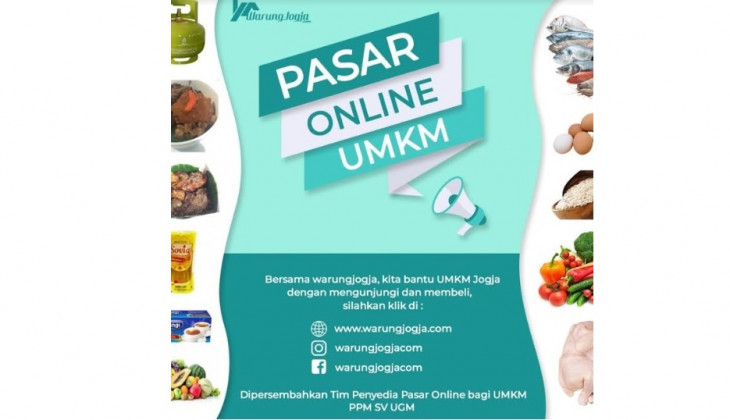 Sekolah Vokasi UGM Luncurkan Pasar Online untuk UMKM di DIY