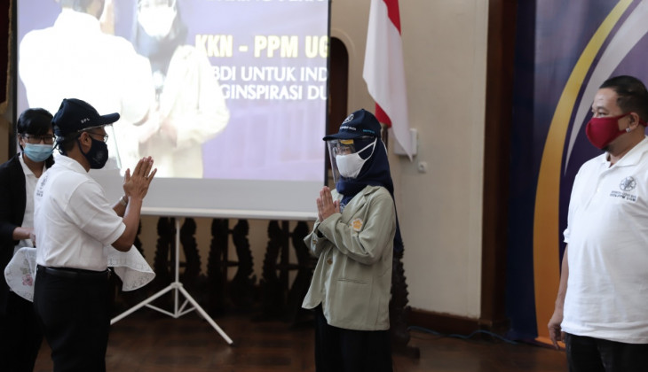 Mendikbud Lepas 4.504 Mahasiswa KKN PPM UGM Secara Daring
