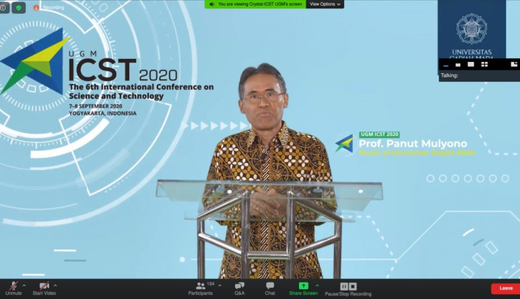 BPP UGM Gelar ICST 2020