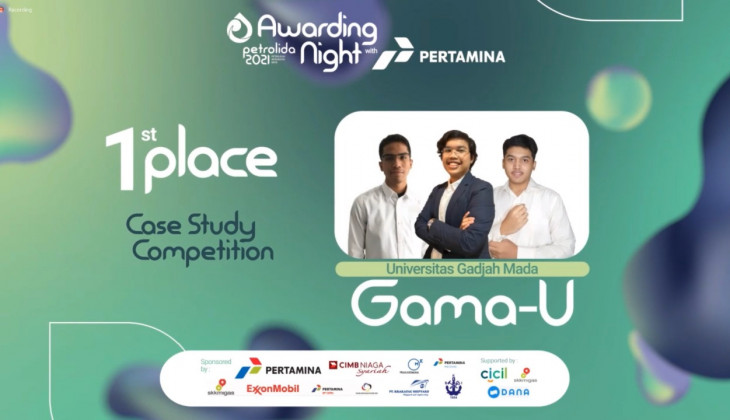 UGM Student Team Wins 1st Place of Petrolida 2021 Competition
