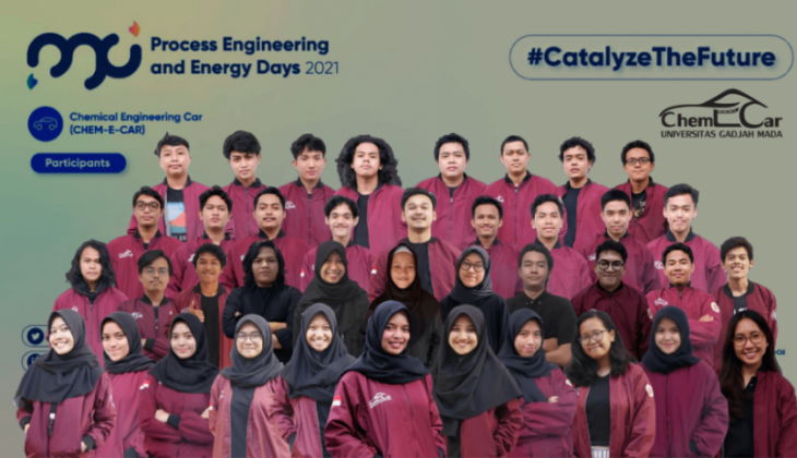 UGM Team Wins Second Place at Chem-E Car National Competition 2021