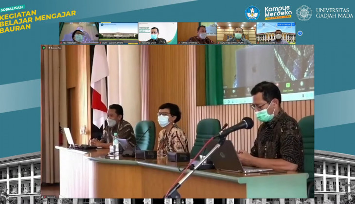 UGM Beri Sosialisasi KBM Bauran kepada Perangkat Desa Sekitar Kampus