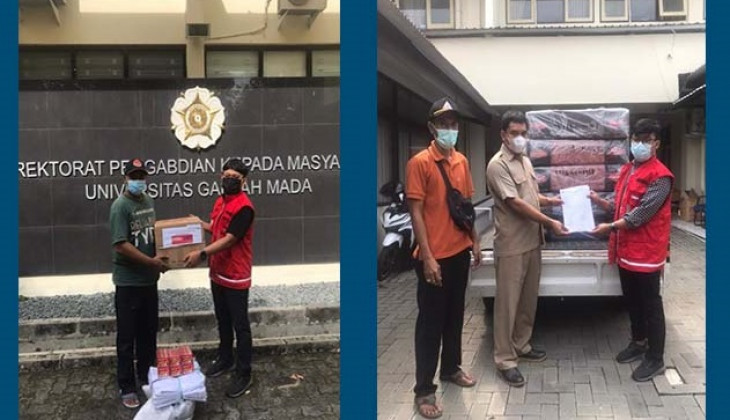 DERU UGM Kembali Salurkan Bantuan Untuk Penanganan Covid-19