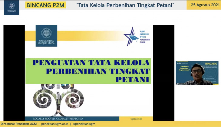 Tata Kelola Pembenihan Tingkat Petani
