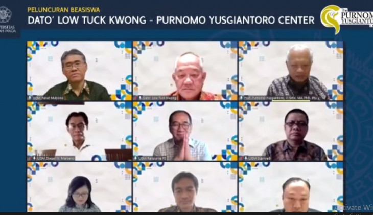     UGM Luncurkan Beasiswa Dato’ Dr. Low Tuck Kwong-PYC