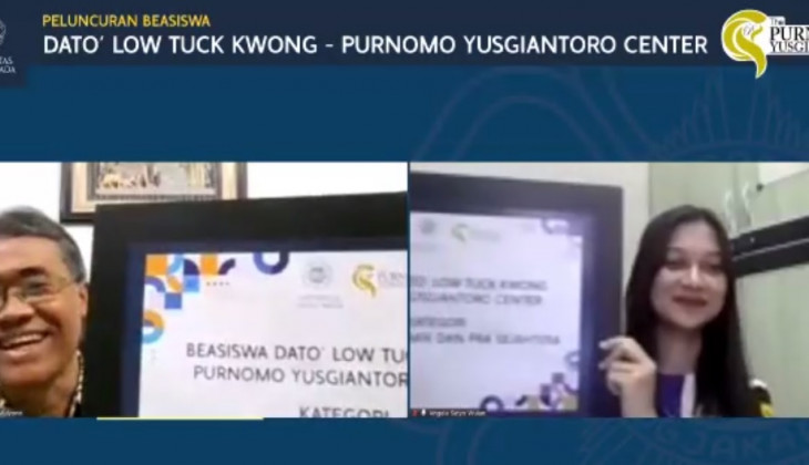     UGM Luncurkan Beasiswa Dato’ Dr. Low Tuck Kwong-PYC