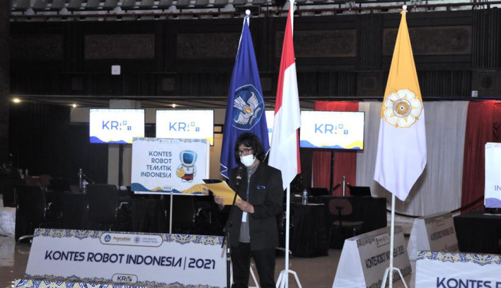 Inilah Pemenang Kontes Robot Indonesia Wilayah I 2021