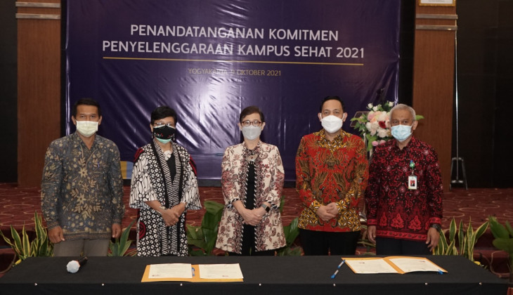 UGM Dampingi Puluhan Perguruan Tinggi di Indonesia Wujudkan Kampus Sehat
