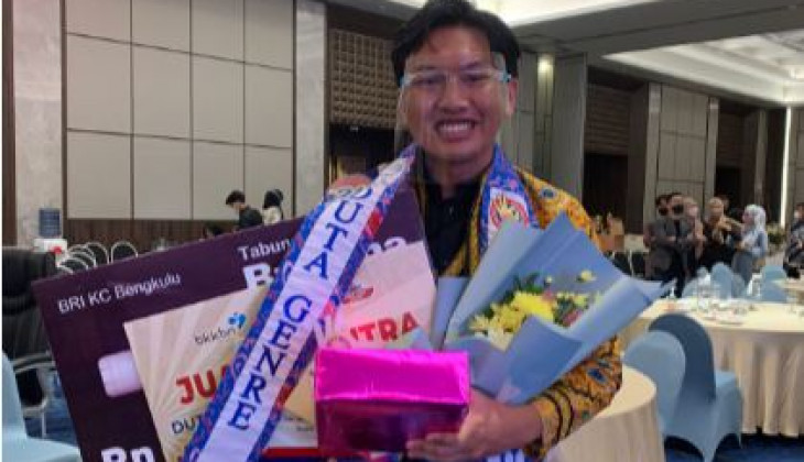 Adhitya Latif Prahesta Raih Juara Duta Genre Bengkulu
