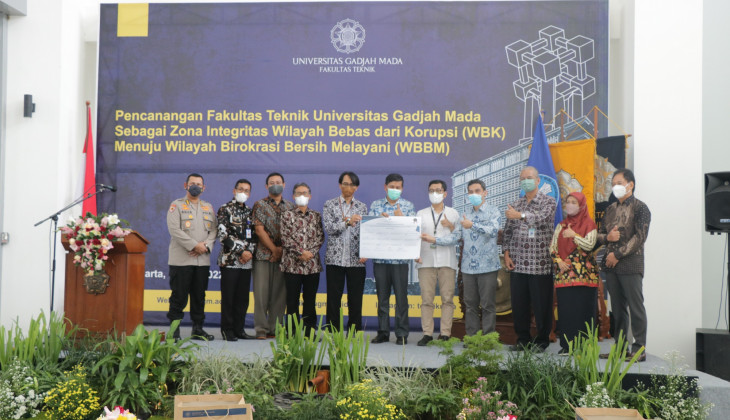 Fakultas Teknik UGM Peroleh Predikat WBK Menuju Wilayah Birokrasi Bersih Melayani