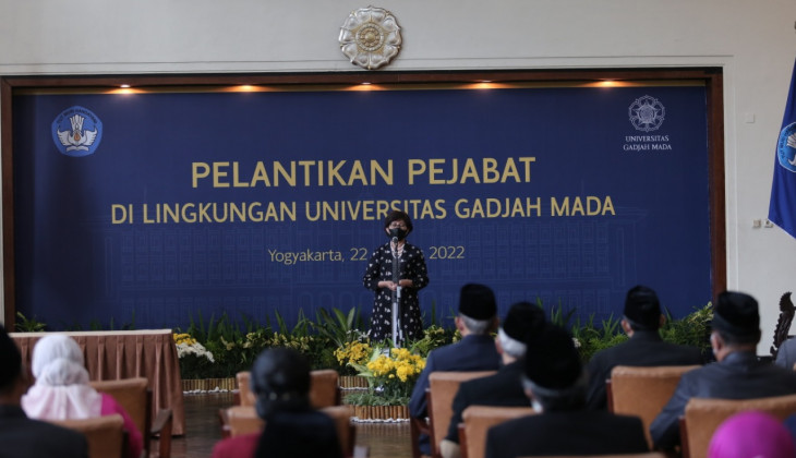 Rektor Ugm Lantik 28 Pejabat Baru Universitas Gadjah Mada