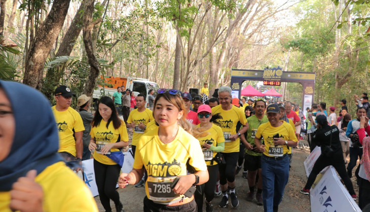 Kagama Lari Untuk Berbagi (KLUB) Mengadakan UGM International Trail Run 2022   